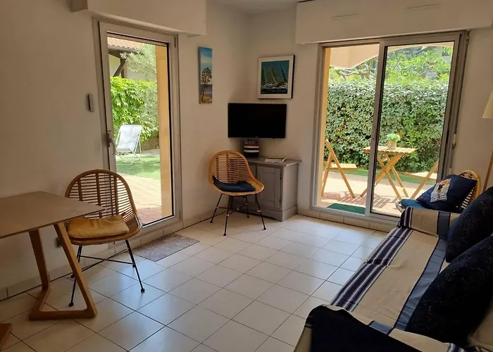 Arcachon, De Printemps - T2 Avec Jardin A 250m Des Plages - Fr-1-433-91 * Arcachon